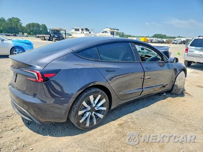 Trzecie zdjęcie samochodu z tyłu: 2024 TESLA MODEL 3 VIN:5YJ3E1EA4RF749422 - miniatura