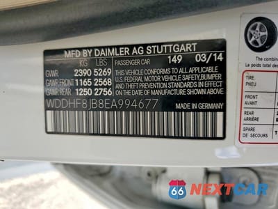 Zdjęcie 13 z 13 samochodu: 2014 MERCEDES-BENZ E 350 4MATIC VIN:WDDHF8JB8EA994677 - miniatura