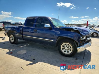Czwarte zdjęcie samochodu z boku: 2000 CHEVROLET SILVERADO C1500 VIN:2GCEC19T0Y1171377 - miniatura