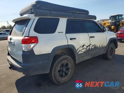 Trzecie zdjęcie samochodu z tyłu: 2012 TOYOTA 4RUNNER LIMITED VIN:JTEBU5JR2C5104225 - miniatura