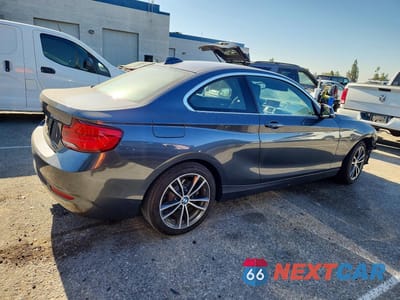 Trzecie zdjęcie samochodu z tyłu: 2018 BMW 230I VIN:WBA2J1C54JVD09798 - miniatura