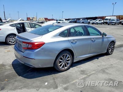 Trzecie zdjęcie samochodu z tyłu: 2021 HONDA ACCORD LX VIN:1HGCV1F15MA040791 - miniatura