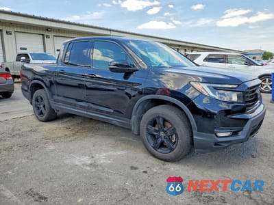 Czwarte zdjęcie samochodu z boku: 2021 HONDA RIDGELINE BLACK EDITION VIN:5FPYK3F83MB012458 - miniatura