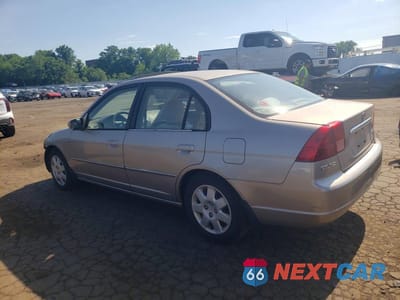 Drugie zdjęcie samochodu z przodu: 2002 HONDA CIVIC EX VIN:2HGES26782H509639 - miniatura