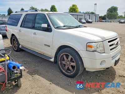 Czwarte zdjęcie samochodu z boku: 2007 FORD EXPEDITION EL LIMITED VIN:1FMFK20567LA08197 - miniatura