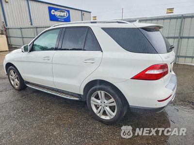 Drugie zdjęcie samochodu z przodu: 2015 MERCEDES-BENZ ML 350 4MATIC VIN:4JGDA5HBXFA581958 - miniatura