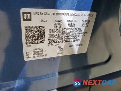 Zdjęcie 14 z 14 samochodu: 2024 CHEVROLET EQUINOX LS VIN:3GNAXHEG2RL119762 - miniatura