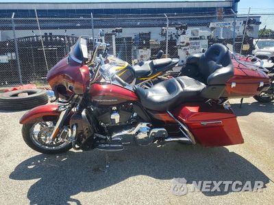 Trzecie zdjęcie samochodu z tyłu: 2014 HARLEY-DAVIDSON FLHTKSE CVO LIMITED VIN:1HD1TEN12EB952731 - miniatura