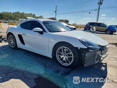 Czwarte zdjęcie samochodu z boku: 2024 PORSCHE CAYMAN BASE VIN:WP0AA2A80RK256058 - miniatura