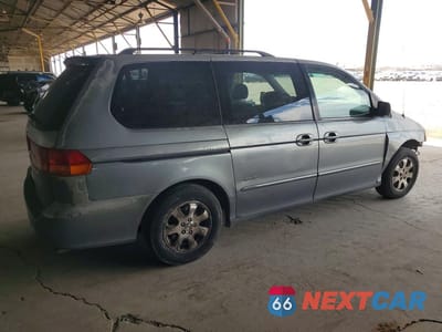 Trzecie zdjęcie samochodu z tyłu: 2002 HONDA ODYSSEY EX VIN:2HKRL18632H522043 - miniatura