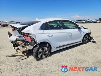 Trzecie zdjęcie samochodu z tyłu: 2019 HYUNDAI IONIQ SEL VIN:KMHC75LC2KU120269 - miniatura