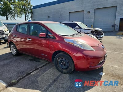 Czwarte zdjęcie samochodu z boku: 2013 NISSAN LEAF S VIN:1N4AZ0CP6DC421122 - miniatura