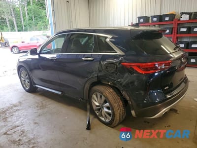 Drugie zdjęcie samochodu z przodu: 2021 INFINITI QX50 LUXE VIN:3PCAJ5BB1MF117428 - miniatura