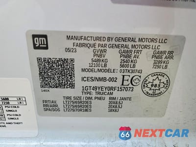 Zdjęcie 12 z 12 samochodu: 2024 GMC SIERRA K3500 DENALI ULTIMATE VIN:1GT49YEY0RF157073 - miniatura