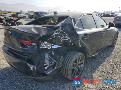 Trzecie zdjęcie samochodu z tyłu: 2015 LEXUS IS 250 VIN:JTHBF1D23F5072782 - miniatura