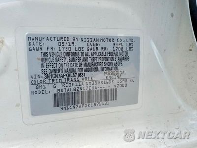 Zdjęcie 13 z 13 samochodu: 2019 NISSAN VERSA SV VIN:3N1CN7APXKL871631 - miniatura