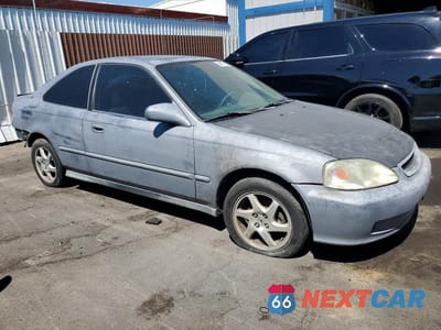 Czwarte zdjęcie samochodu z boku: 2000 HONDA CIVIC EX VIN:1HGEJ8142YL031409 - miniatura