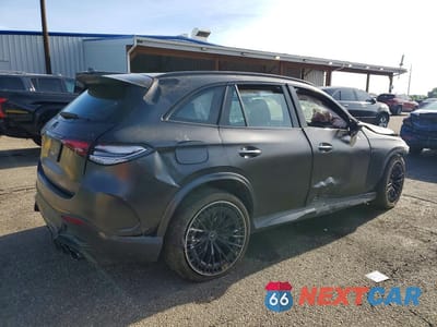 Trzecie zdjęcie samochodu z tyłu: 2024 MERCEDES-BENZ GLC 43 4MATIC AMG VIN:W1NKM8HB7RF140311 - miniatura