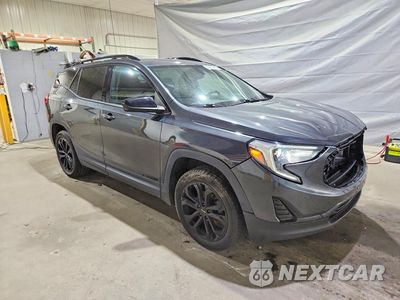 Czwarte zdjęcie samochodu z boku: 2019 GMC TERRAIN SLE VIN:3GKALTEV6KL219461 - miniatura