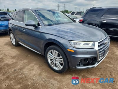 Czwarte zdjęcie samochodu z boku: 2018 AUDI Q5 PREMIUM PLUS VIN:WA1BNAFY9J2142036 - miniatura