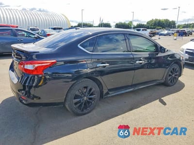 Trzecie zdjęcie samochodu z tyłu: 2017 NISSAN SENTRA SR VIN:3N1AB7AP7HY284556 - miniatura
