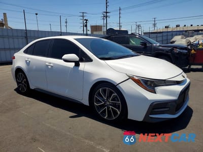 Czwarte zdjęcie samochodu z boku: 2020 TOYOTA COROLLA SE VIN:JTDS4RCE9LJ052217 - miniatura