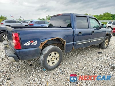 Trzecie zdjęcie samochodu z tyłu: 2005 CHEVROLET SILVERADO K1500 VIN:2GCEK13T451117264 - miniatura