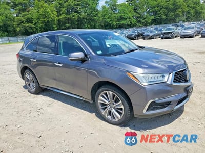 Czwarte zdjęcie samochodu z boku: 2017 ACURA MDX TECHNOLOGY VIN:5FRYD4H71HB036341 - miniatura