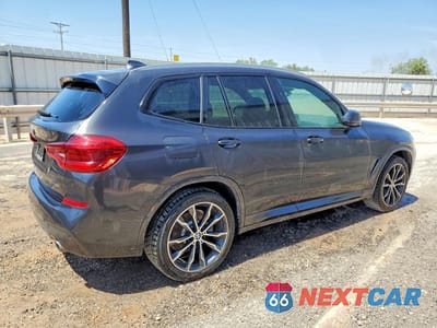 Trzecie zdjęcie samochodu z tyłu: 2019 BMW X3 XDRIVE30I VIN:5UXTR9C56KLP93254 - miniatura