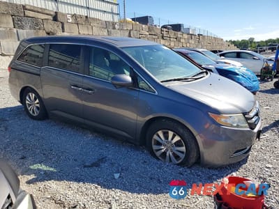 Czwarte zdjęcie samochodu z boku: 2014 HONDA ODYSSEY EXL VIN:5FNRL5H61EB064190 - miniatura