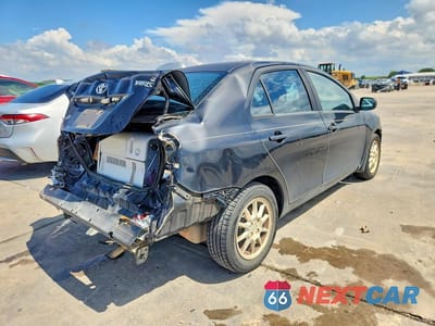 Trzecie zdjęcie samochodu z tyłu: 2008 TOYOTA YARIS BASE VIN:JTDBT903X81283690 - miniatura