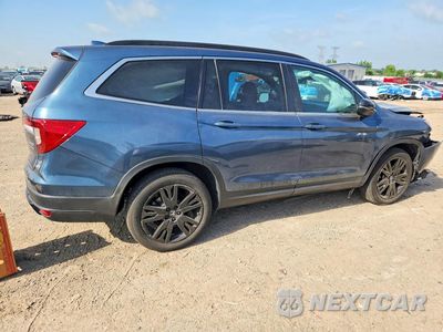 Trzecie zdjęcie samochodu z tyłu: 2022 HONDA PILOT SE VIN:5FNYF6H21NB044639 - miniatura