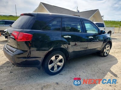 Trzecie zdjęcie samochodu z tyłu: 2007 ACURA MDX SPORT VIN:2HNYD28557H509293 - miniatura