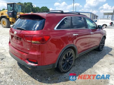 Trzecie zdjęcie samochodu z tyłu: 2019 KIA SORENTO S V6 VIN:5XYPG4A59KG591650 - miniatura