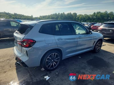 Trzecie zdjęcie samochodu z tyłu: 2022 BMW X3 XDRIVE30I VIN:5UX53DP04N9K84261 - miniatura