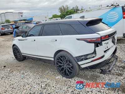 Drugie zdjęcie samochodu z przodu: 2018 LAND ROVER RANGE ROVER VELAR R-DYNAMIC SE VIN:SALYL2RN7JA719643 - miniatura