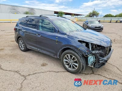 Czwarte zdjęcie samochodu z boku: 2018 HYUNDAI SANTA FE SE VIN:KM8SM4HFXJU270145 - miniatura