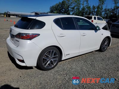 Trzecie zdjęcie samochodu z tyłu: 2014 LEXUS CT 200 VIN:JTHKD5BH9E2203041 - miniatura