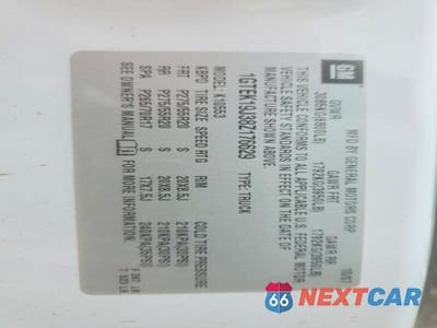 Zdjęcie 12 z 12 samochodu: 2008 GMC SIERRA K1500 VIN:1GTEK19J38Z176629 - miniatura