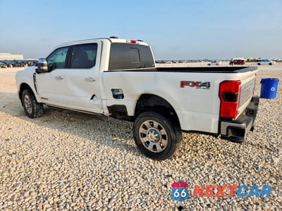 Drugie zdjęcie samochodu z przodu: 2024 FORD F250 SUPER DUTY VIN:1FT8W2BMXREC35860 - miniatura
