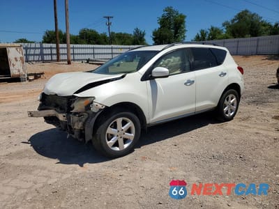2009 NISSAN MURANO S JN8AZ18W09W140038 - główne zdjęcie licytacji z USA - miniatura