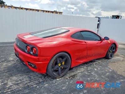 Trzecie zdjęcie samochodu z tyłu: 2004 FERRARI 360 MODENA VIN:ZFFYU51A140137225 - miniatura