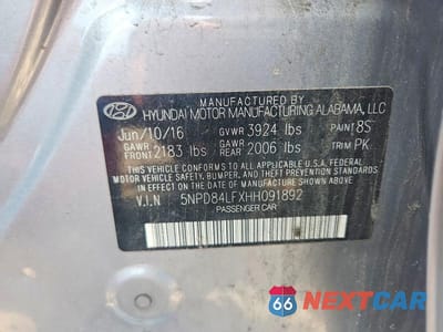 Zdjęcie 12 z 12 samochodu: 2017 HYUNDAI ELANTRA SE VIN:5NPD84LFXHH091892 - miniatura