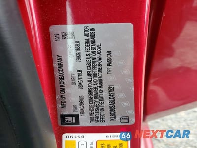 Zdjęcie 13 z 13 samochodu: 2020 CHEVROLET SPARK LS VIN:KL8CB6SA8LC427521 - miniatura