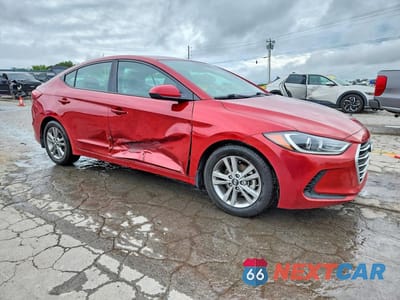 Czwarte zdjęcie samochodu z boku: 2018 HYUNDAI ELANTRA SEL VIN:KMHD84LF5JU592440 - miniatura