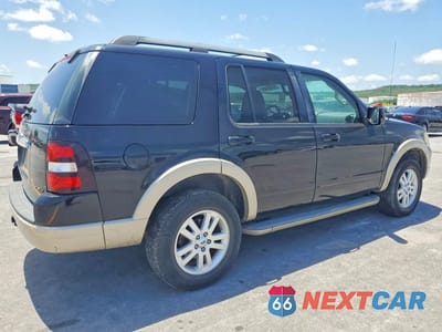 Trzecie zdjęcie samochodu z tyłu: 2009 FORD EXPLORER EDDIE BAUER VIN:1FMEU74889UA25605 - miniatura