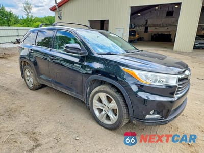 Czwarte zdjęcie samochodu z boku: 2015 TOYOTA HIGHLANDER HYBRID LIMITED VIN:5TDDCRFH2FS012389 - miniatura