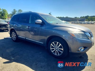 Czwarte zdjęcie samochodu z boku: 2016 NISSAN PATHFINDER SL VIN:5N1AR2MM6GC636378 - miniatura