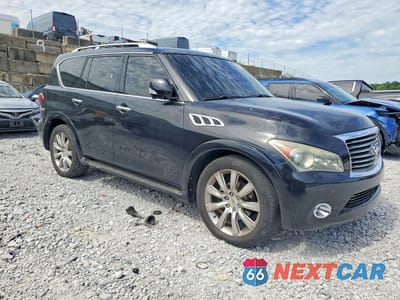 Czwarte zdjęcie samochodu z boku: 2011 INFINITI QX56 BASE VIN:JN8AZ2NC3B9300045 - miniatura