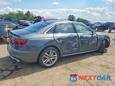Trzecie zdjęcie samochodu z tyłu: 2021 AUDI A4 PREMIUM PLUS 45 VIN:WAUEAAF46MA035125 - miniatura